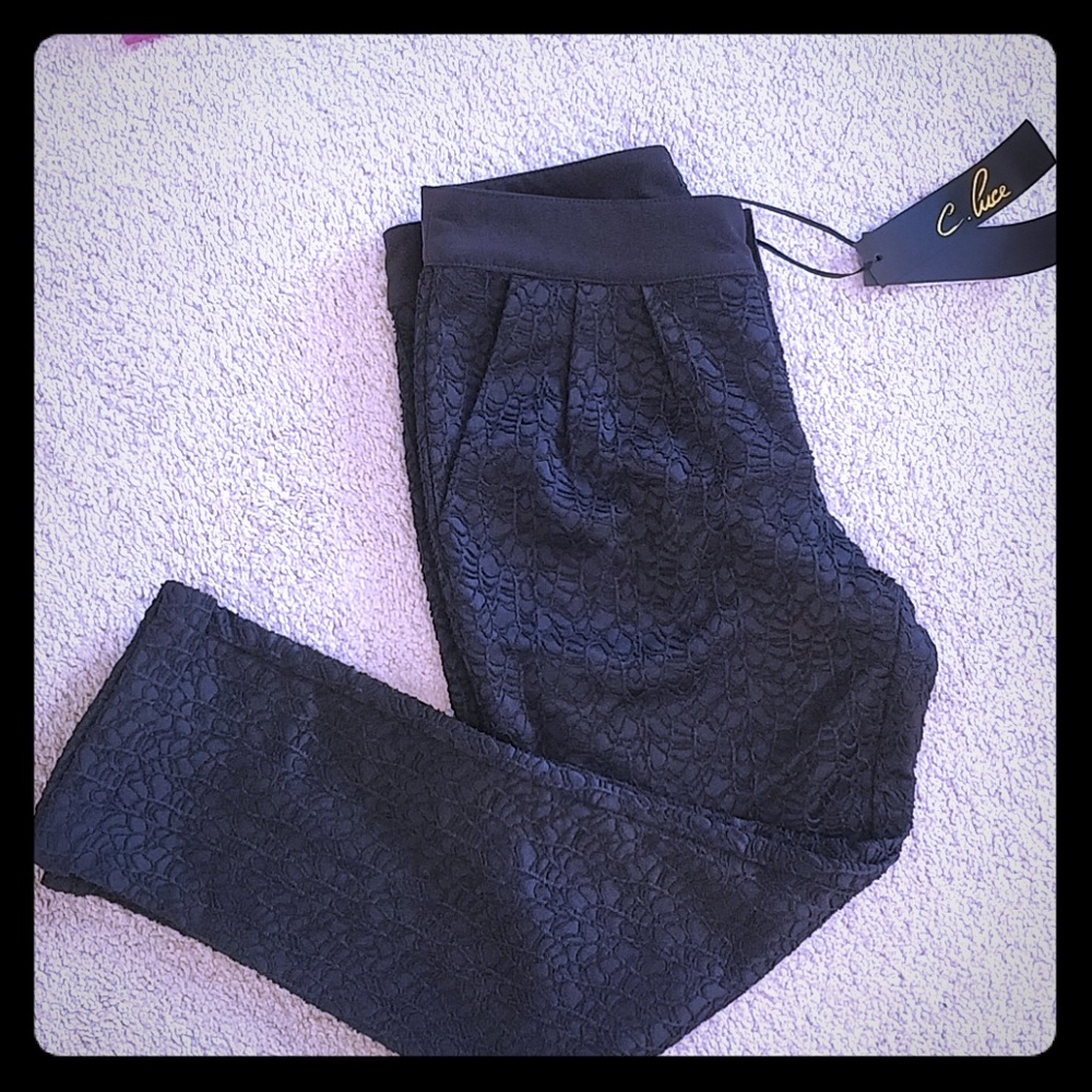 NWT C.Luce Textured Pant